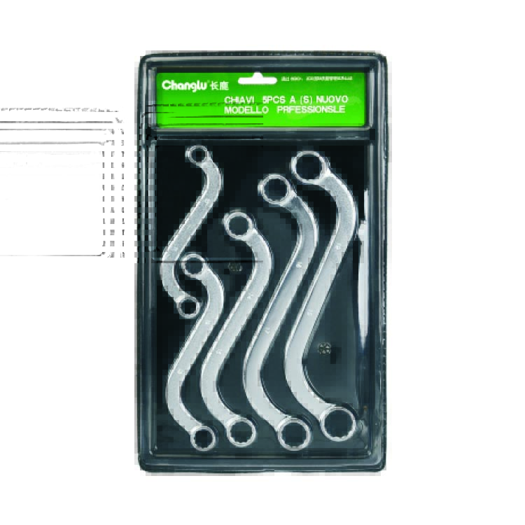 长鹿5PCS S型扳手组套