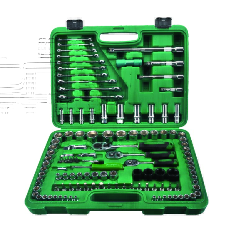 长鹿120+1件汽修工具综合组套