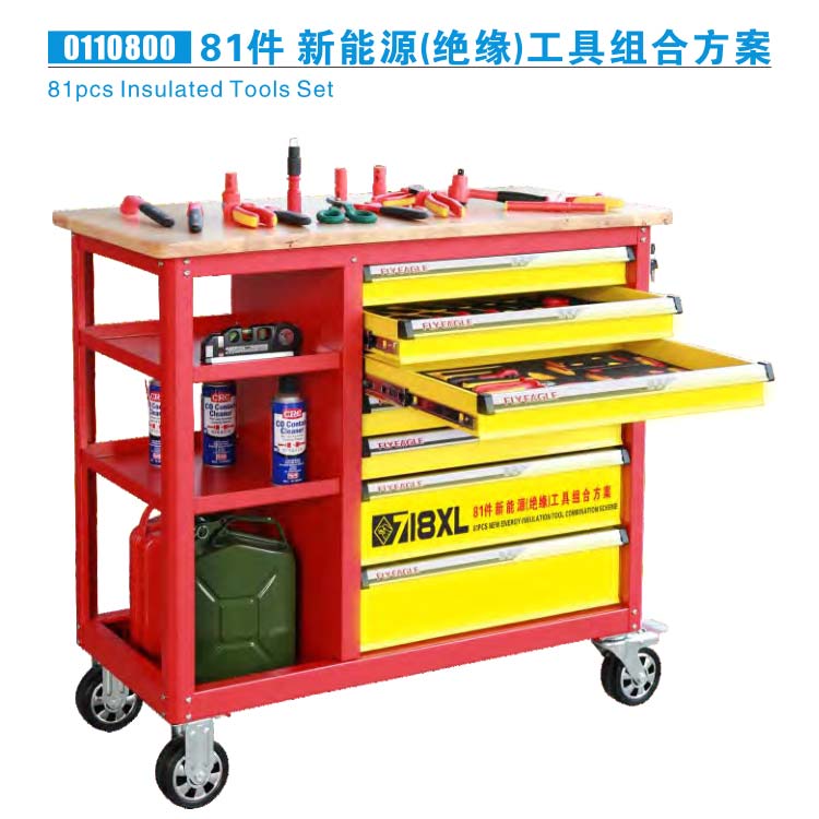 飞鹰81件新能源（绝缘）工具组合方案