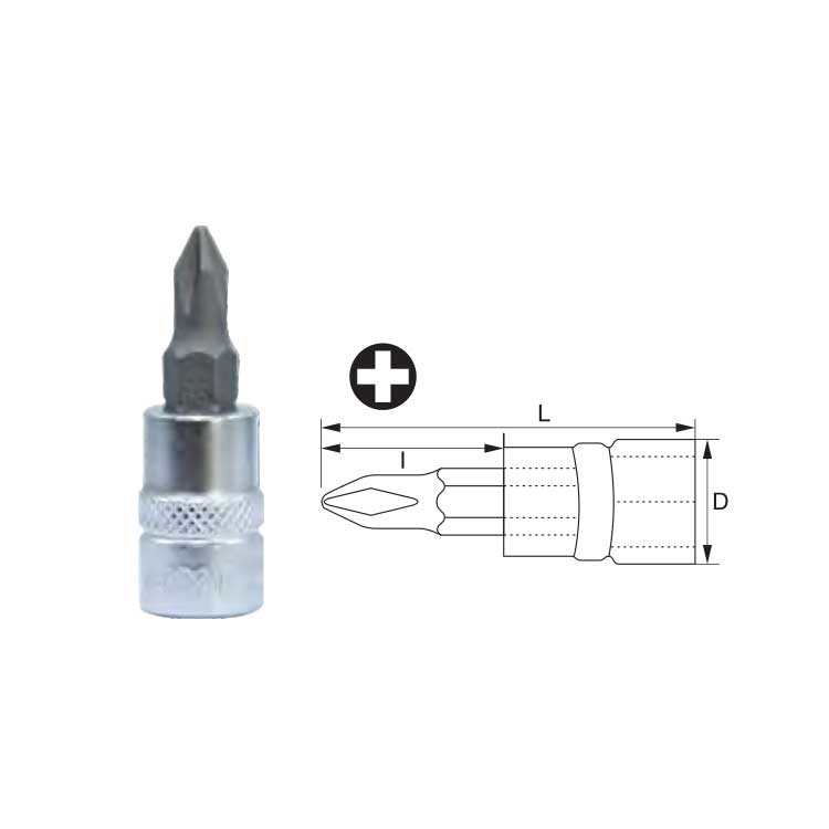 飞鹰6.5mm十字旋具套筒