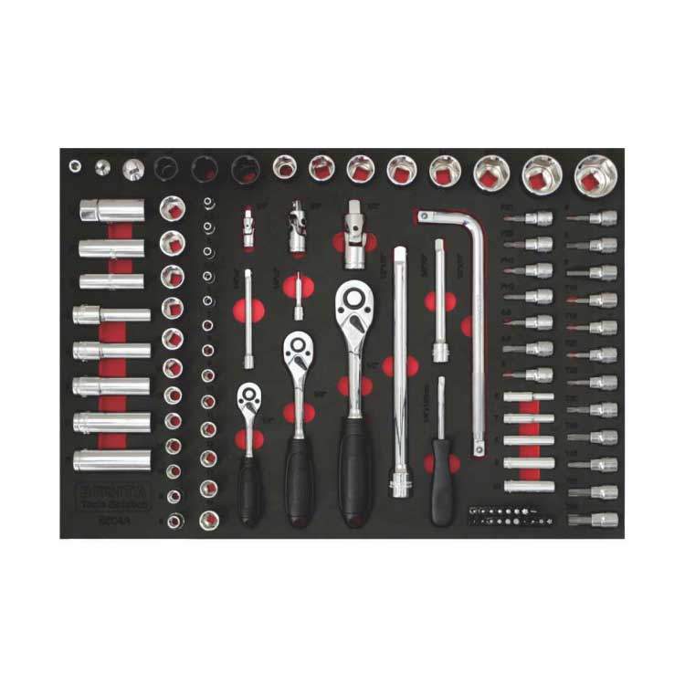 百思泰102件套筒系列工具托组套