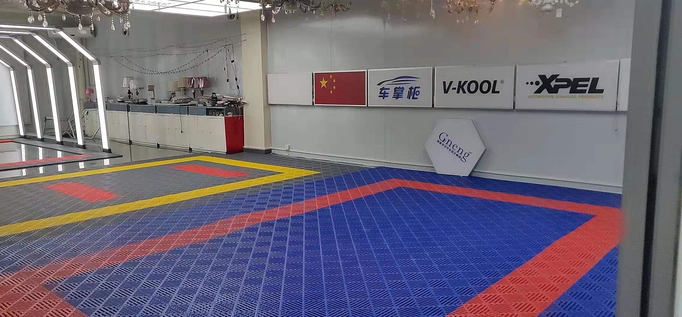 美容工位拼接地格栅2公分